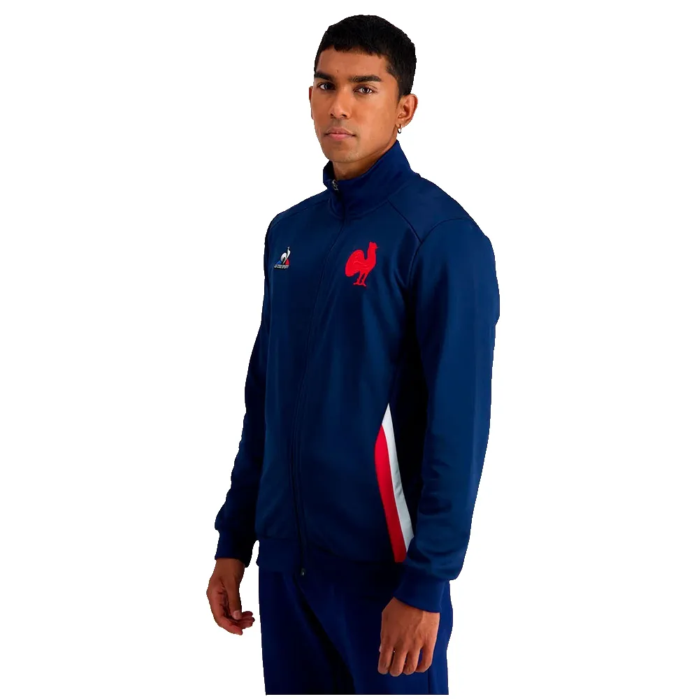 

Толстовка Le Coq Sportif 2320069 Ffr Presentation 23/24 full zip, синий