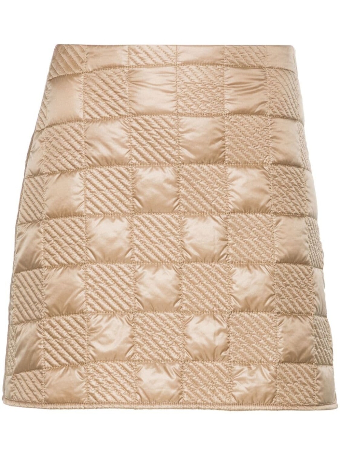 

Moncler мини-юбка с нашивкой-логотипом, коричневый