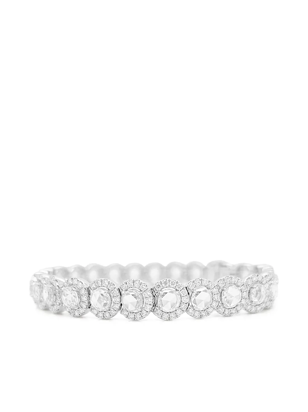 

Браслет из белого золота с бриллиантами HYT Jewelry, серебяный