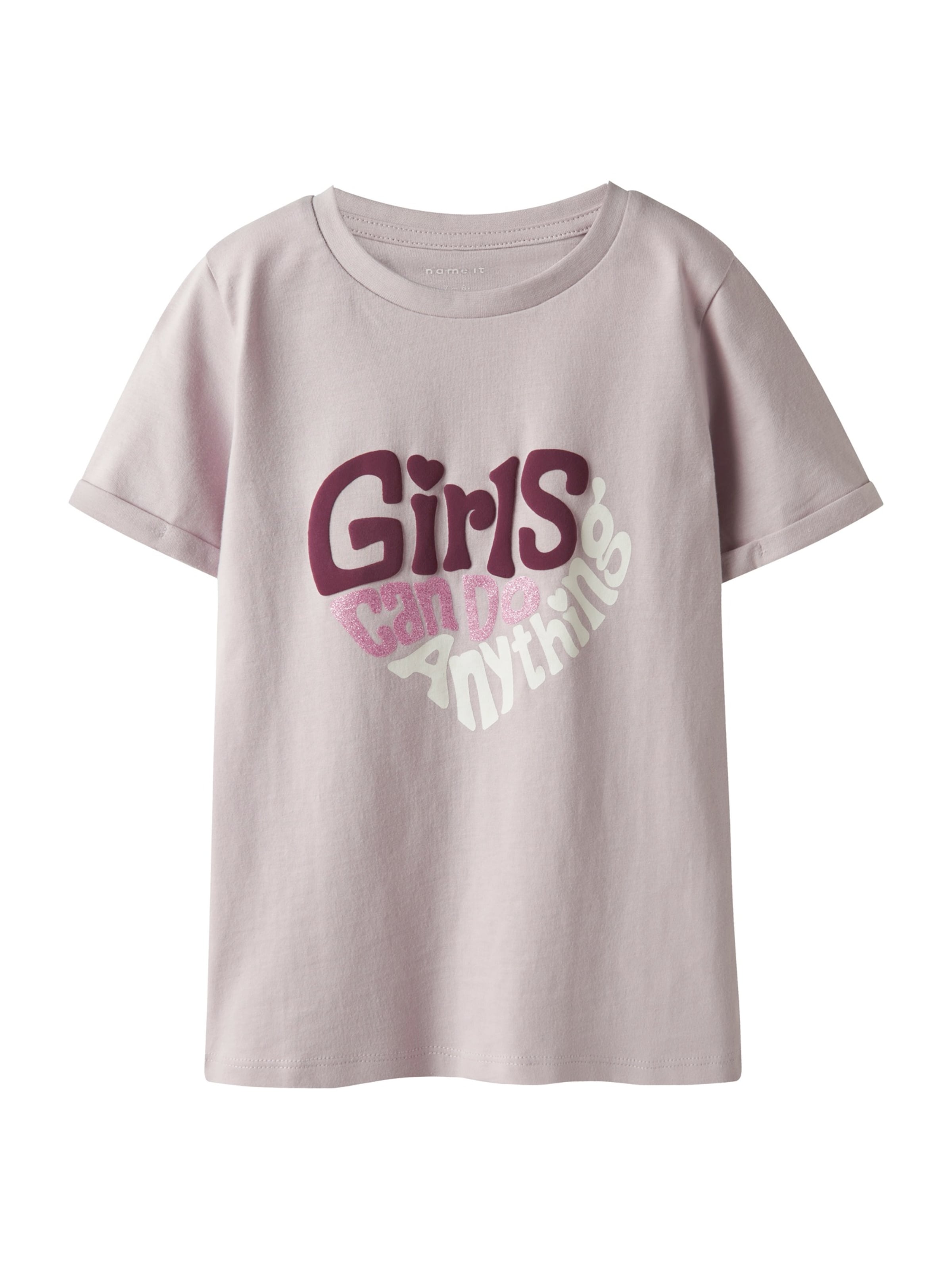 

NAME IT Футболка 'NKFBARIA' в цвете Berry, Pastel Purple