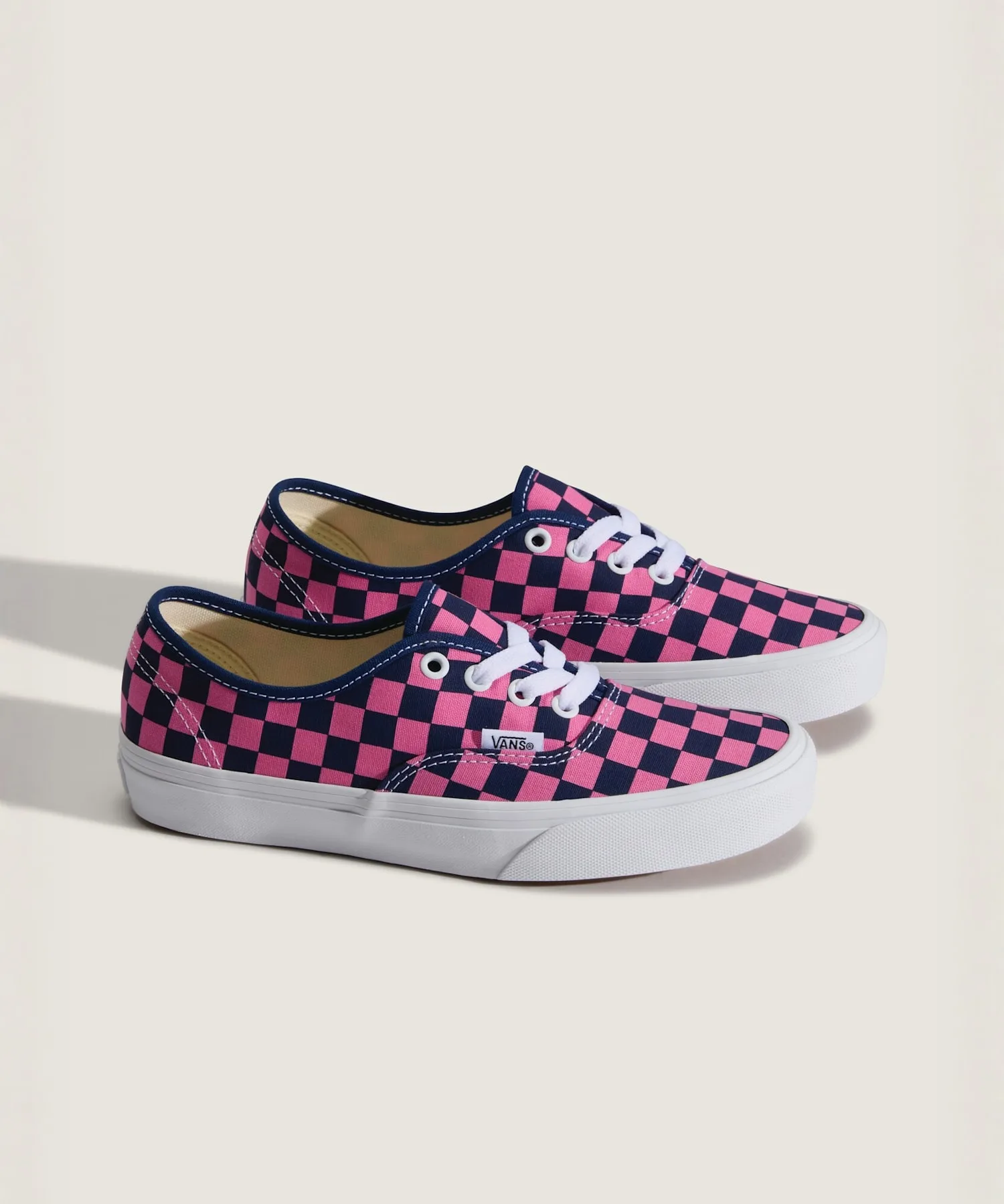 Унисекс кеды Authentic CHECKERBOARD VANS VN000EAD1VZ1 розовые — фото 3