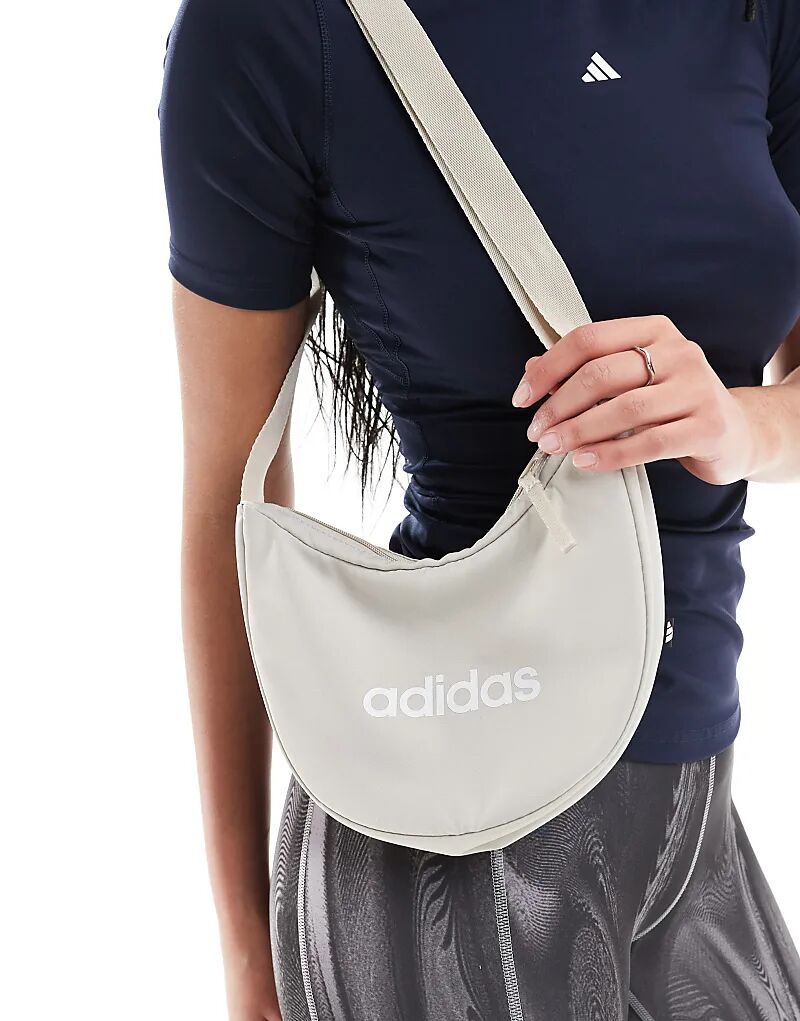 

Сумка через плечо из нейлона adidas Training белого цвета adidas performance, Белый, Сумка через плечо из нейлона adidas Training белого цвета adidas performance