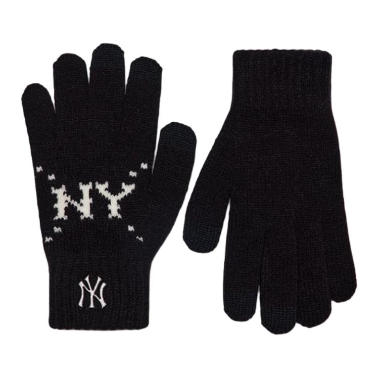 

MLB KIDS Вязаные перчатки детские черные, Black