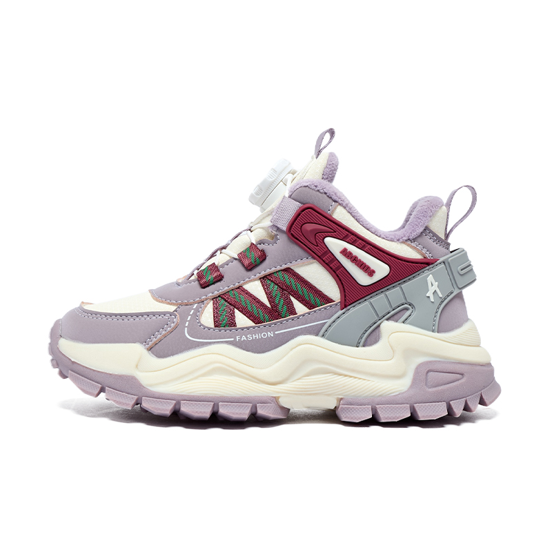 

Низкие детские хлопковые туфли kids' ABC KIDS, фиолетовый