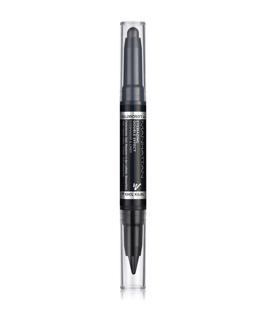

Тени для век Manhattan Eyemazing Double Effect Eyeshadow & Liner, Nr. 001 - In The Black, 1.6g