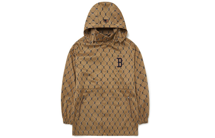 

MLB Куртка унисекс бежево-желтая, Beige Yellow