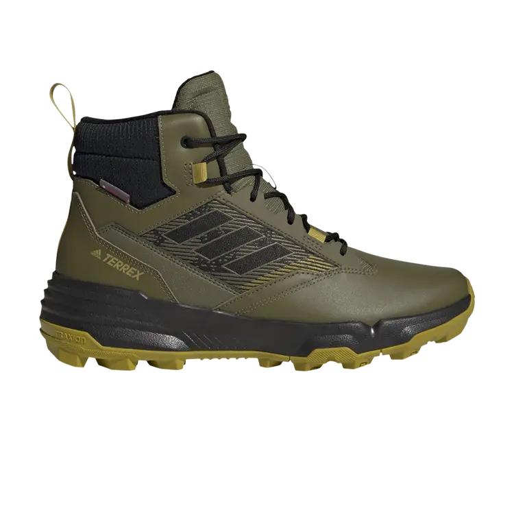 Кроссовки Adidas Wmns Terrex Unity Leather Mid Cold.RDY, зеленый