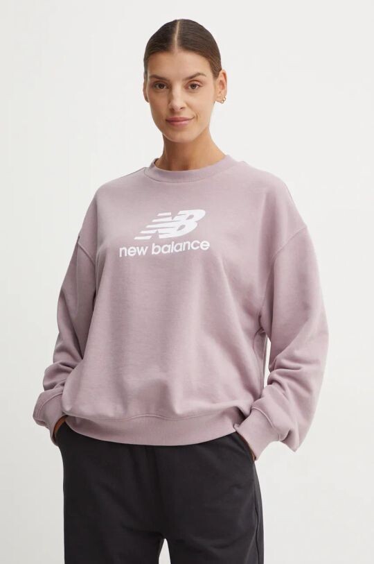 

Толстовка New Balance, фиолетовый