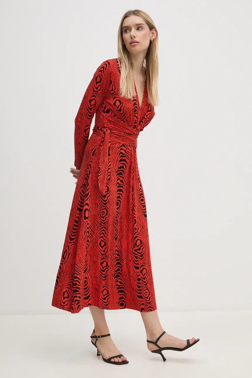 

Платье DIANE VON FURSTENBERG, красный