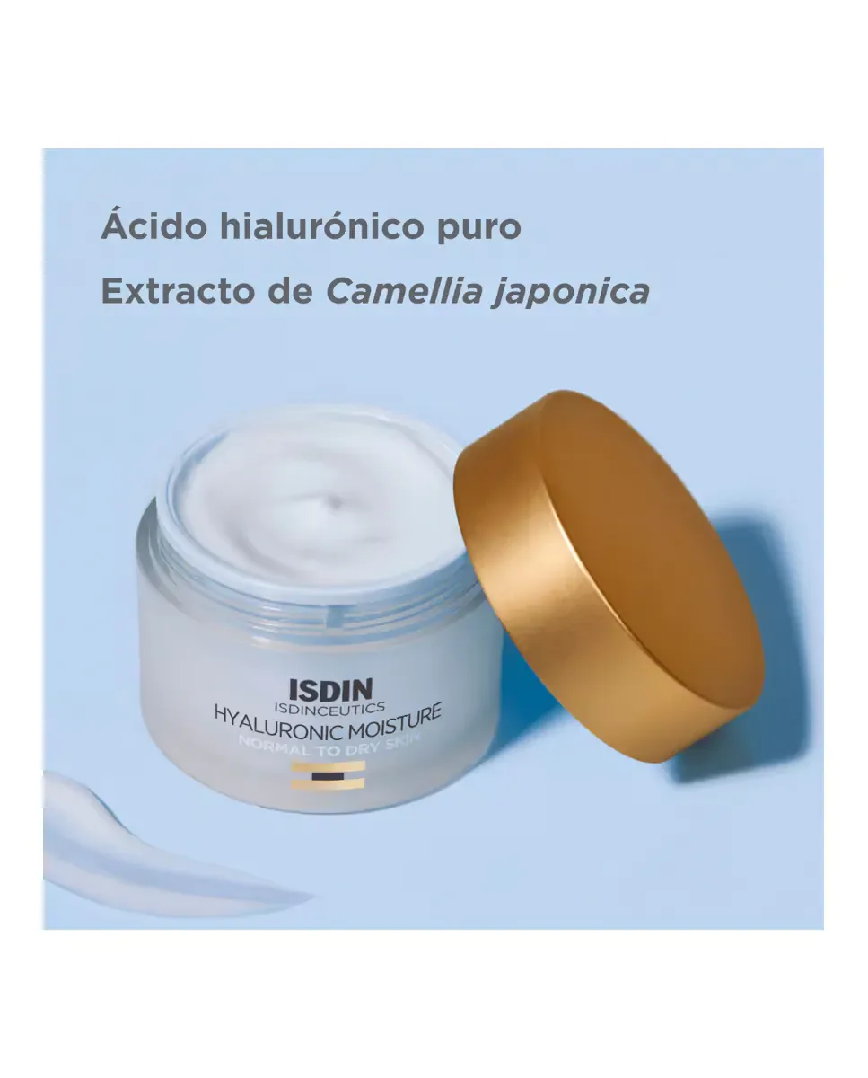 Крем для лица Isdinceutics — Hyaluronic Moisture для нормальной и сухой кожи, 50 г — фото 3