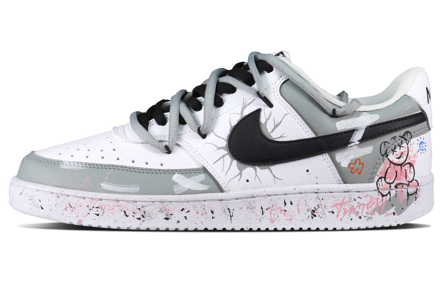 

Женские кроссовки для скейтбординга Nike Court Vision 1, Light Gray