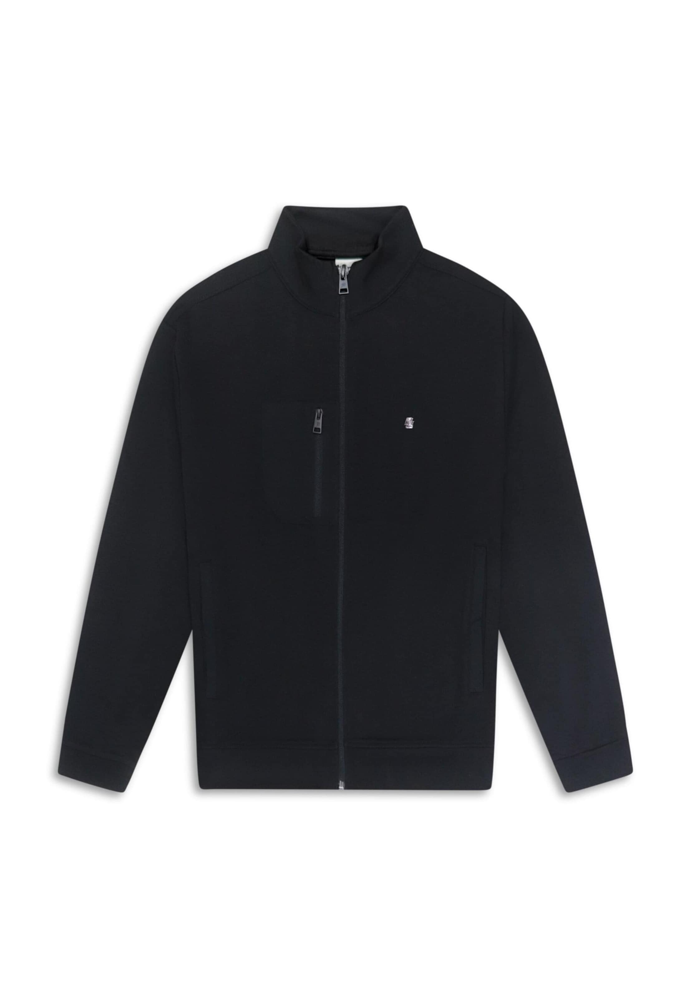 

883Police Толстовка с молнией 'Ellinger' в черном цвете