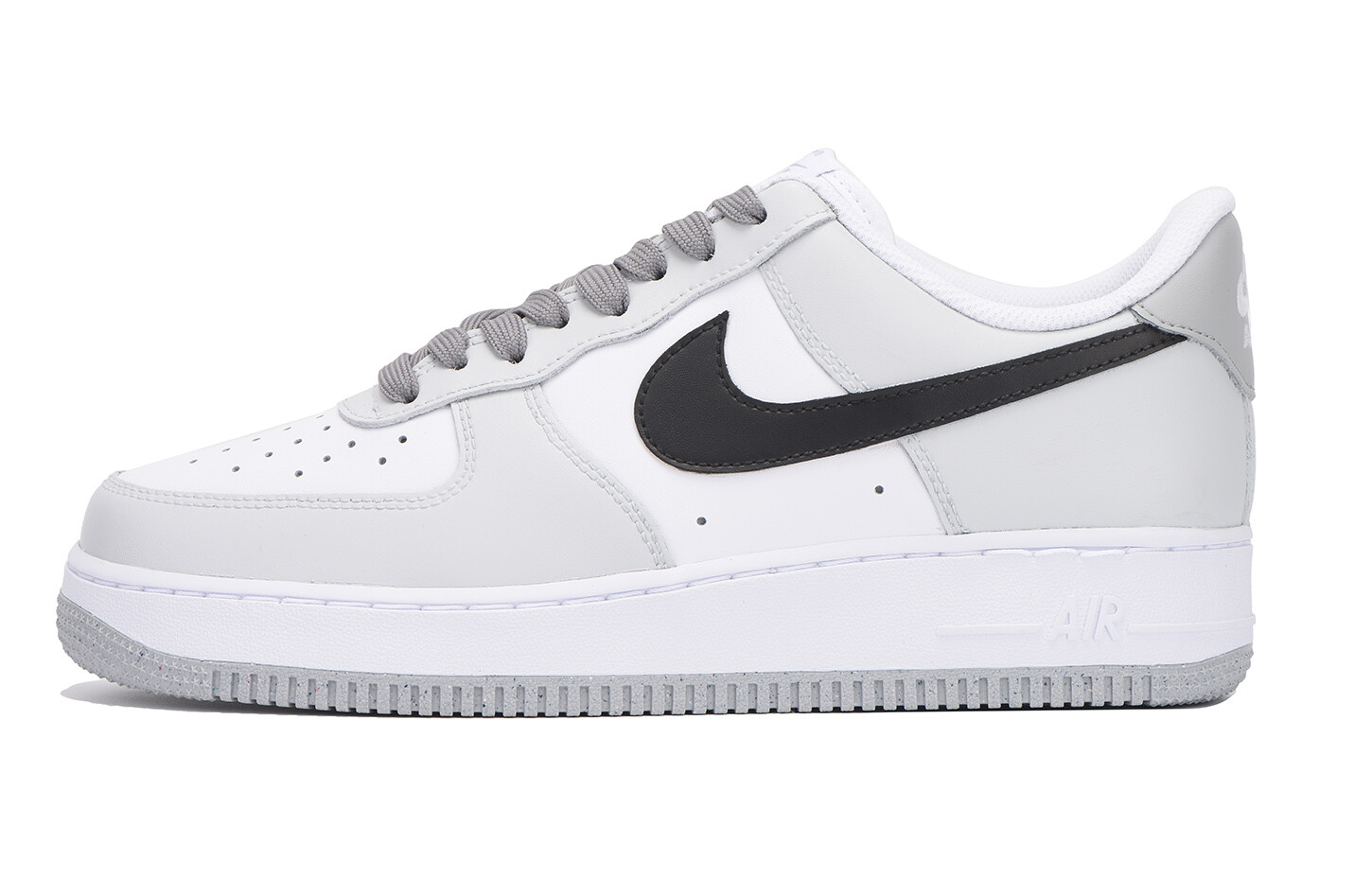 

Кроссовки Air Force 1 для скейтбординга мужские с низким верхом серый белый черный Nike