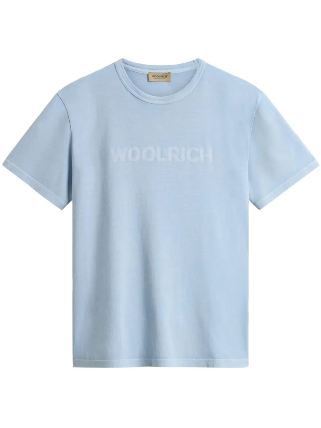 

Woolrich футболка Garment Dyed, синий