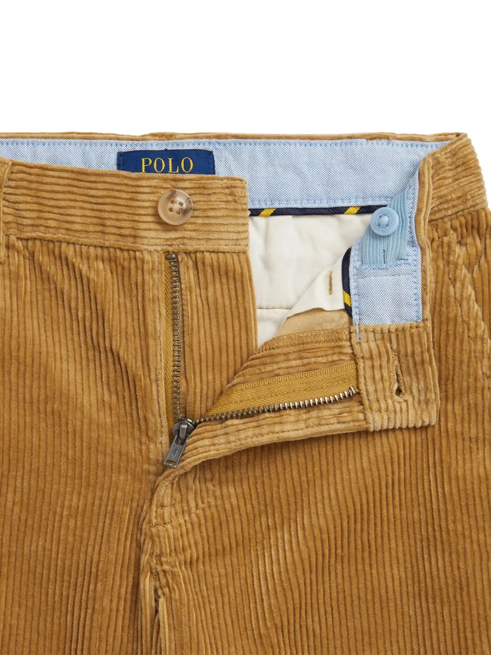 Вельветовые брюки чинос POLO RALPH LAUREN KIDS, нейтральный — фото 3