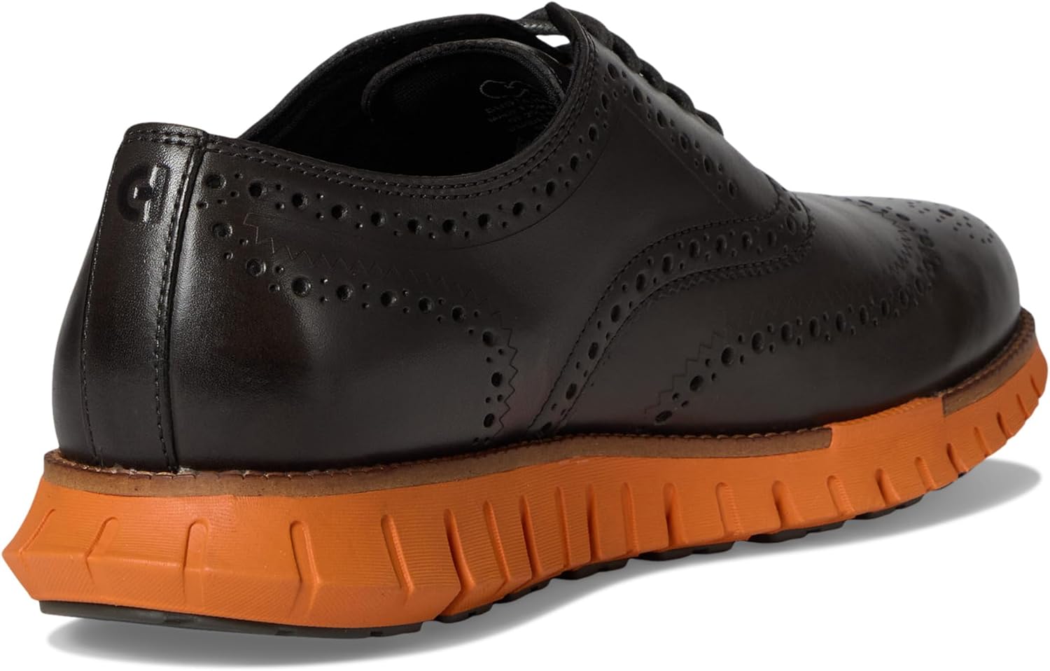 Мужские кроссовки Cole Haan Zerogrand Remastered Wing Tip Oxford, Raven/Dark Natural/Marmalade — фото 3