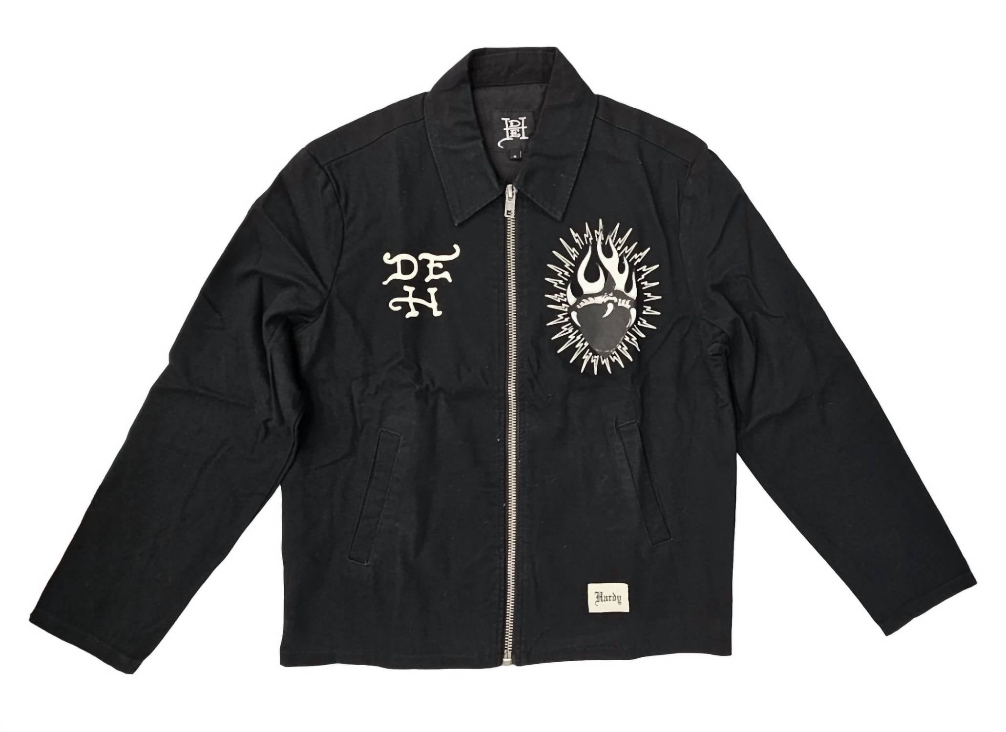 

Мужская куртка Dg Skull Workwear черного цвета Ed Hardy