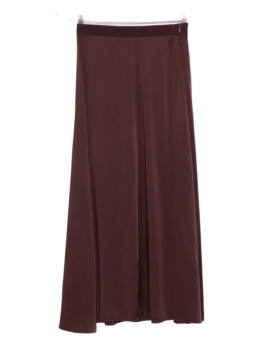 

Юбка а-силуэта с молнией Forte Forte, коричневый