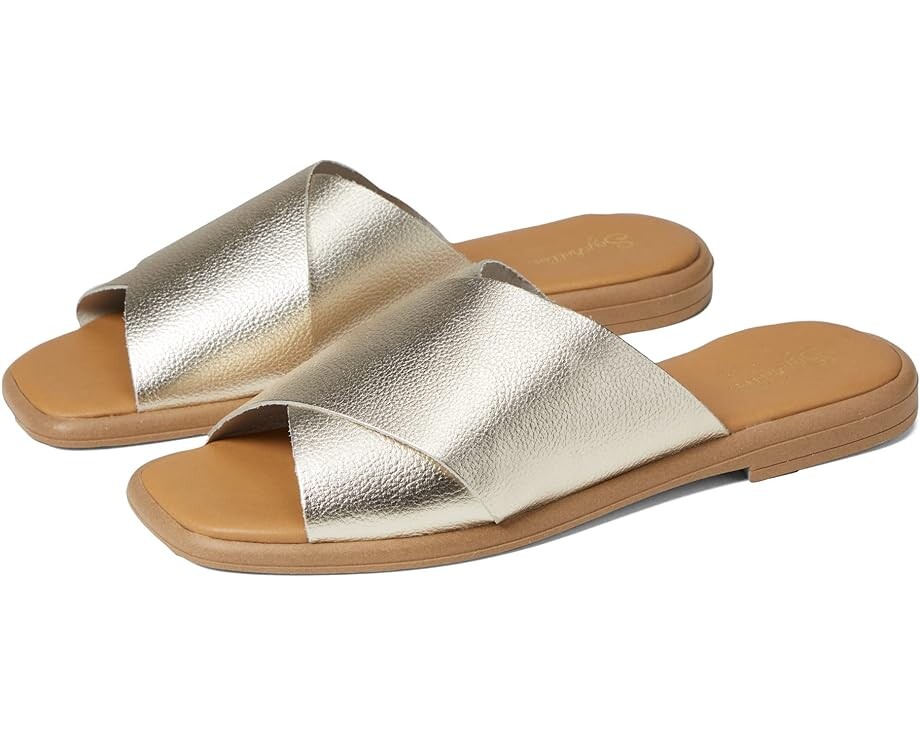 

Сандалии Seychelles Upper Echelon, цвет Platinum Metallic Leather