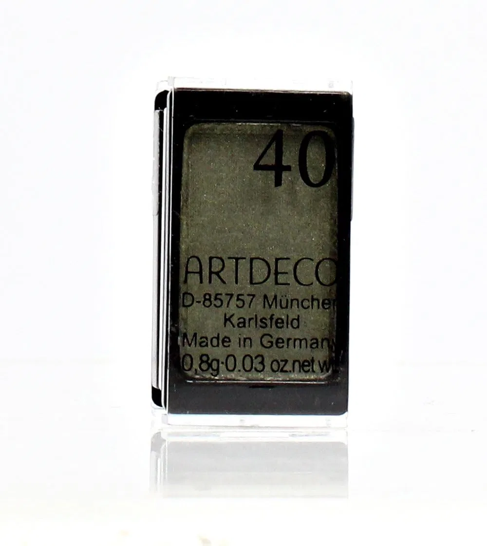 Перламутровые тени для век ARTDECO Eyeshadow Pearl Green Tones Artdeco, 40 - Pearly Medium Pine Green