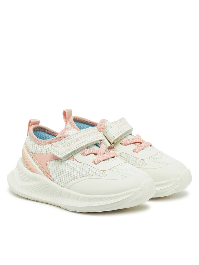 Кроссовки Tommy Hilfiger Low Cut Lace-Up/Velcro Sneaker T1A9-33755-1697 M, белый — фото 2