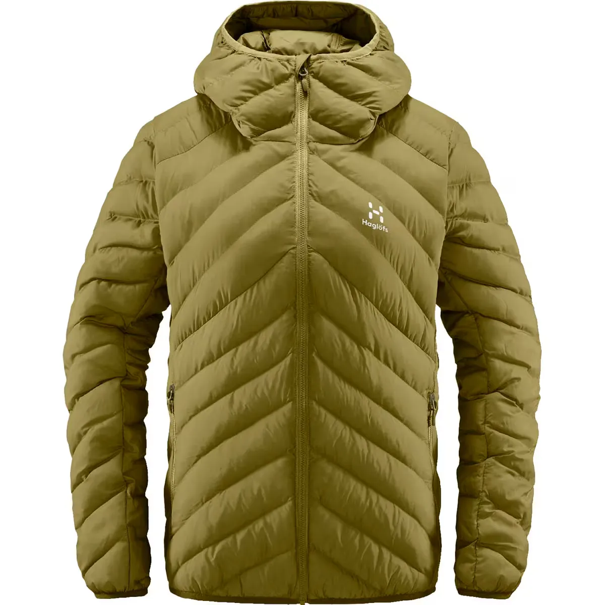 

Женская куртка Särna Mimic Hood Haglöfs, цвет Verde Oliva
