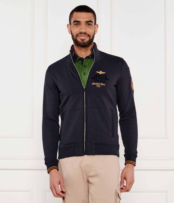

Свитер Regular fit Aeronautica Militare, синий