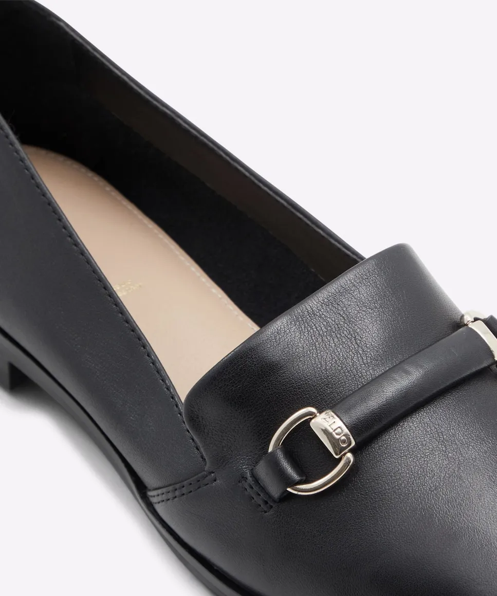 Женские мокасины с круглым носком Aldo, черный — фото 2