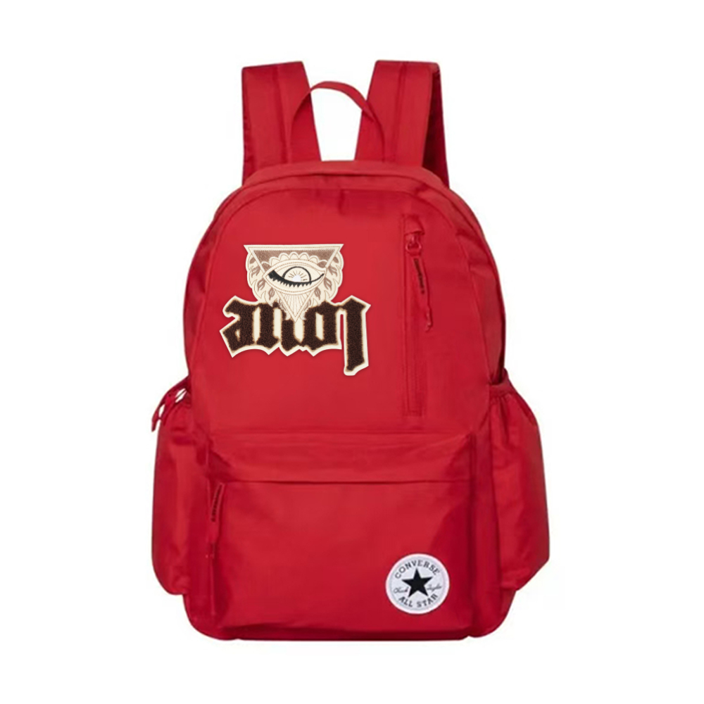 

Converse Полиэстеровый рюкзак средний размер унисекс красный, Lychee Orange