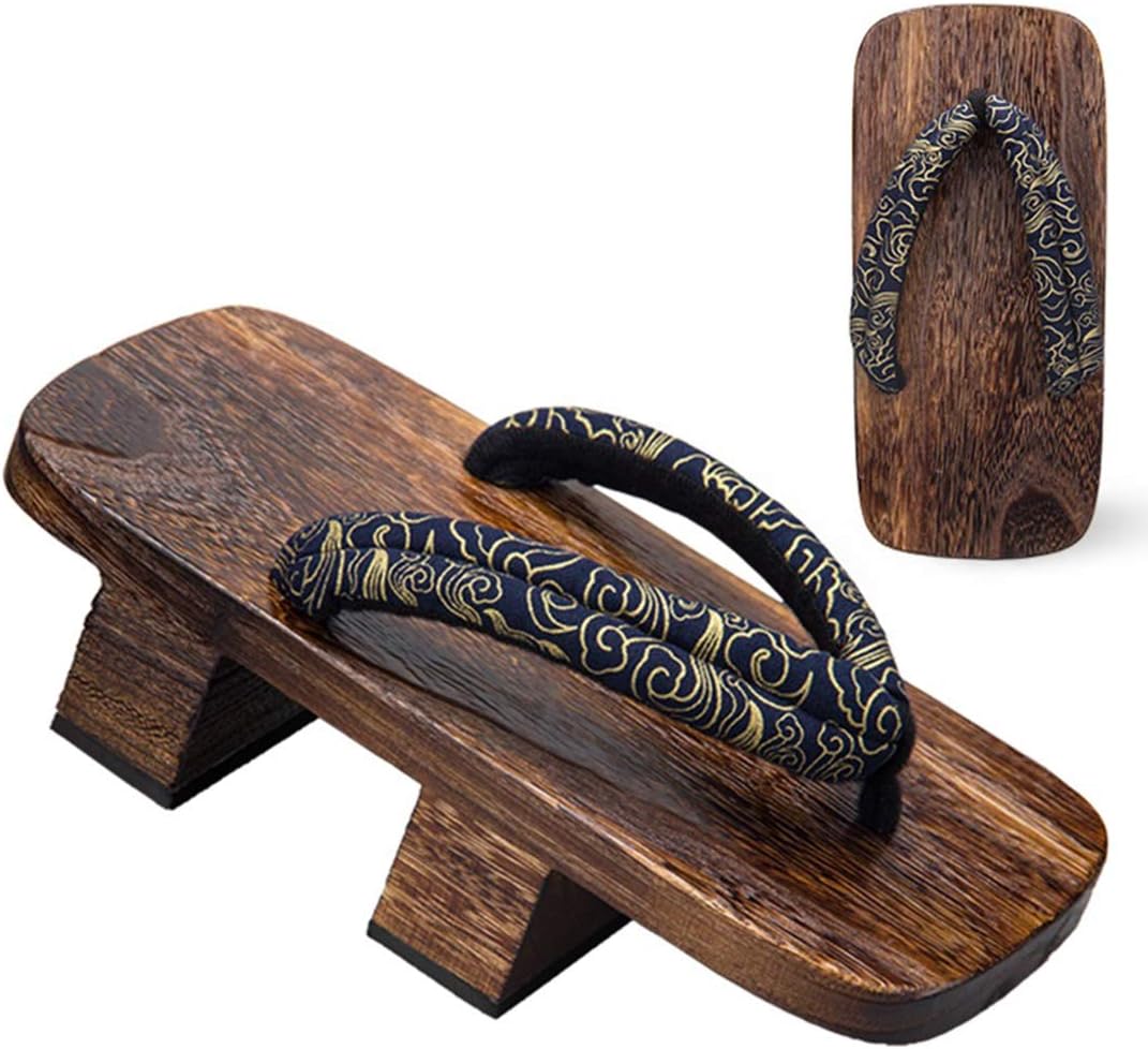 

Японские традиционные сабо Ez-sofei Деревянные сандалии Гета для мужчин, золотой