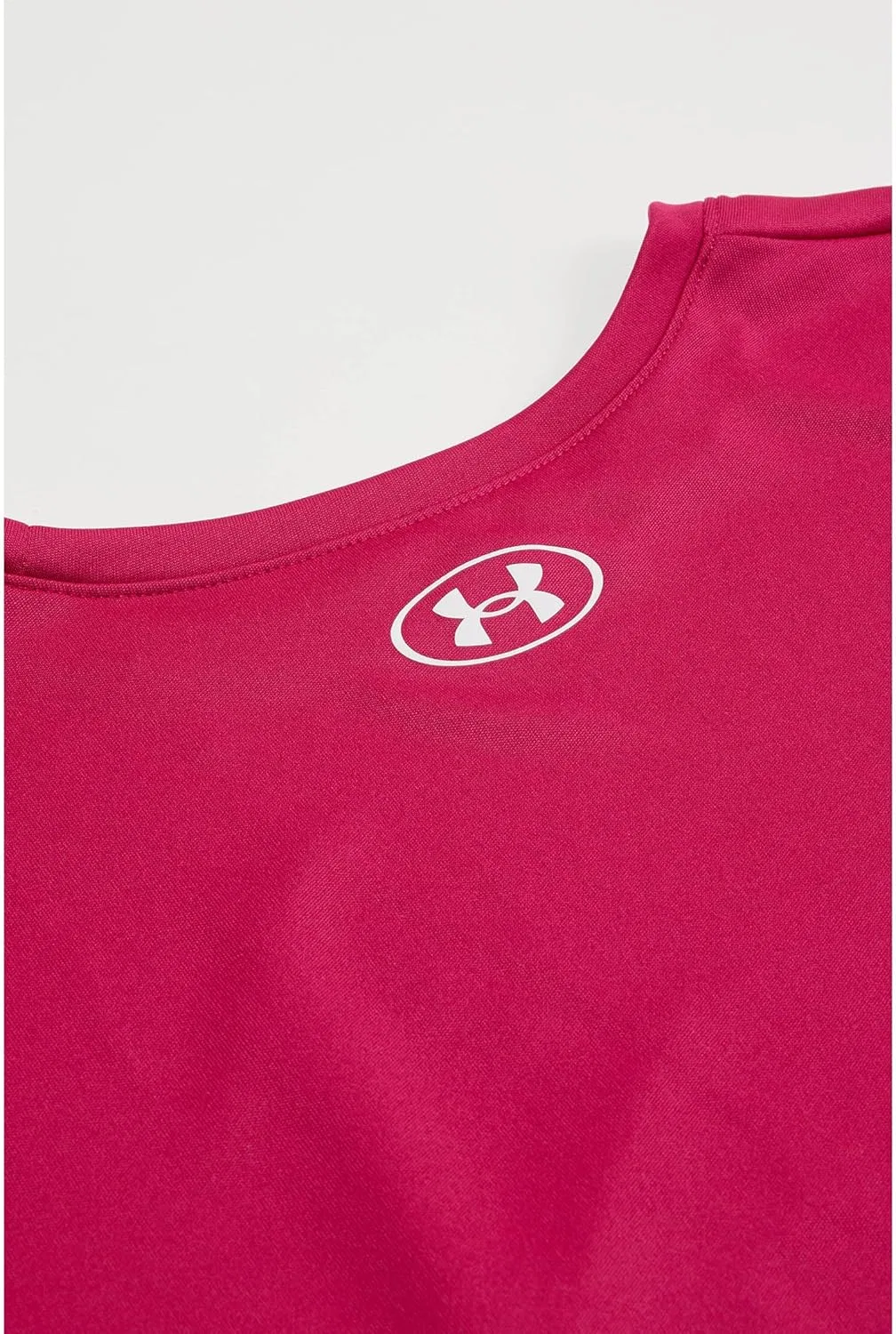Футболка Tech Split Wordmark, Under Armour, девочки, розовый — фото 2