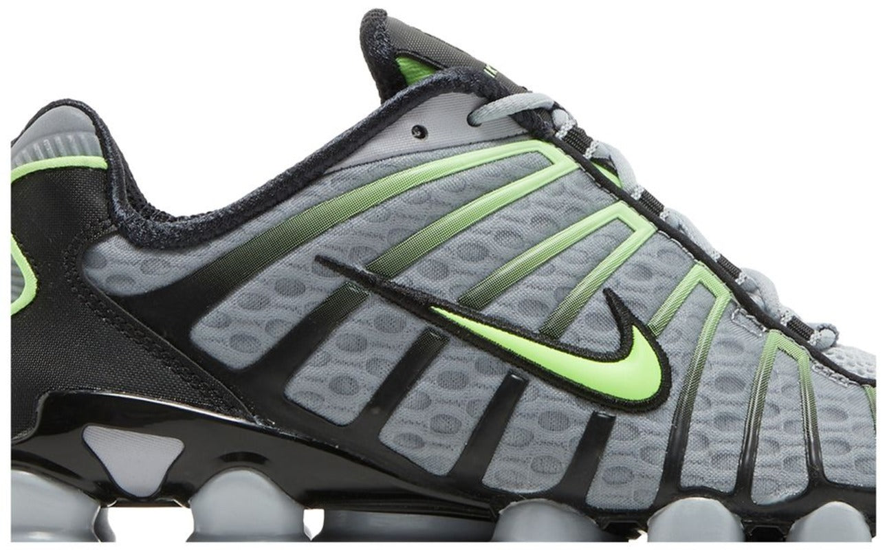 Кроссовки Nike Shox TL Wolf Grey Lime Blast — фото 3