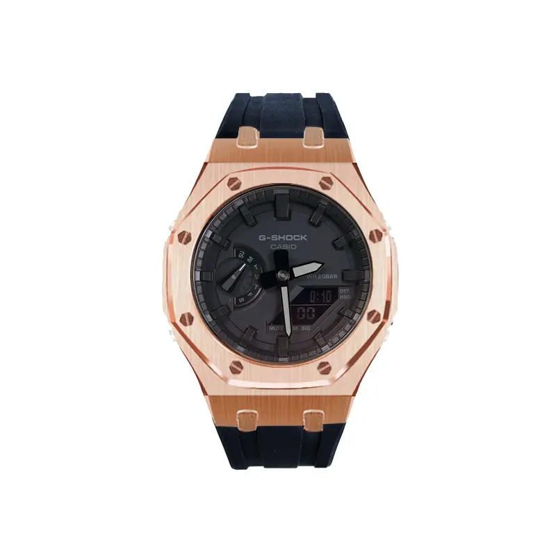 

Мужские часы CASIO Liquid Crystal/Analog Dual Display Series черные