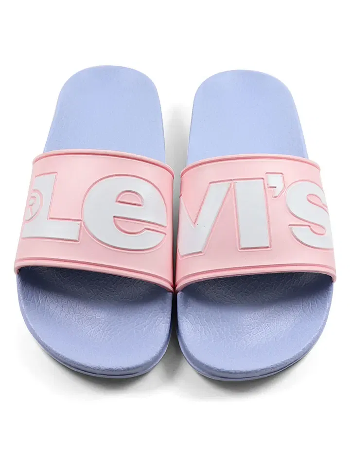 Пантолеты мультиколор Levi's розовый/голубой — фото 2