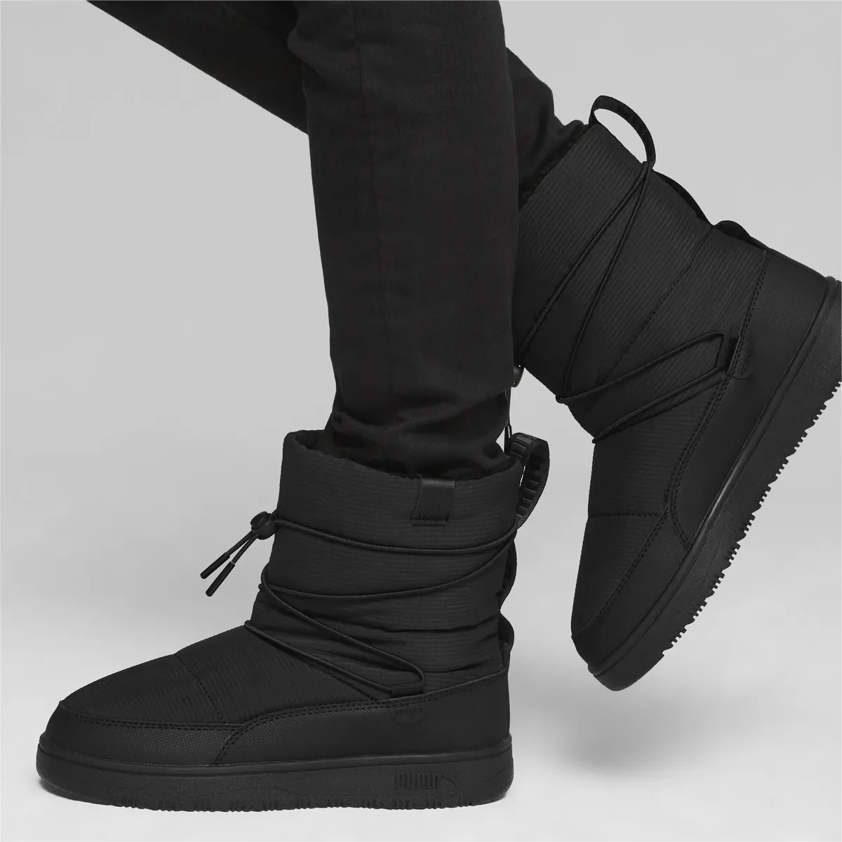 Кроссовки PUMA "Snowbae Boots Women", черный — фото 2