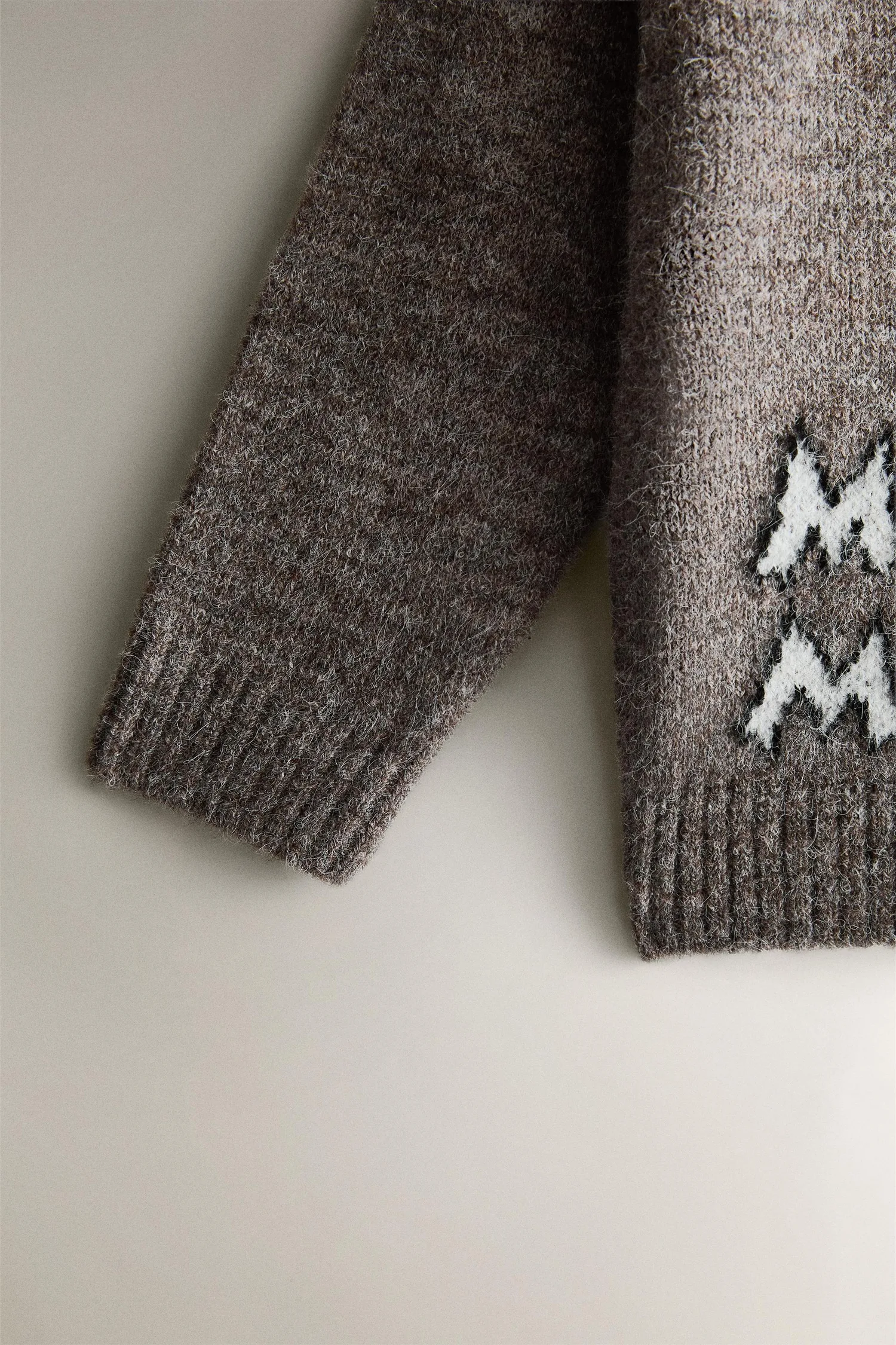 Детский свитер с микки маусом ©disney Zara, коричневый — фото 3