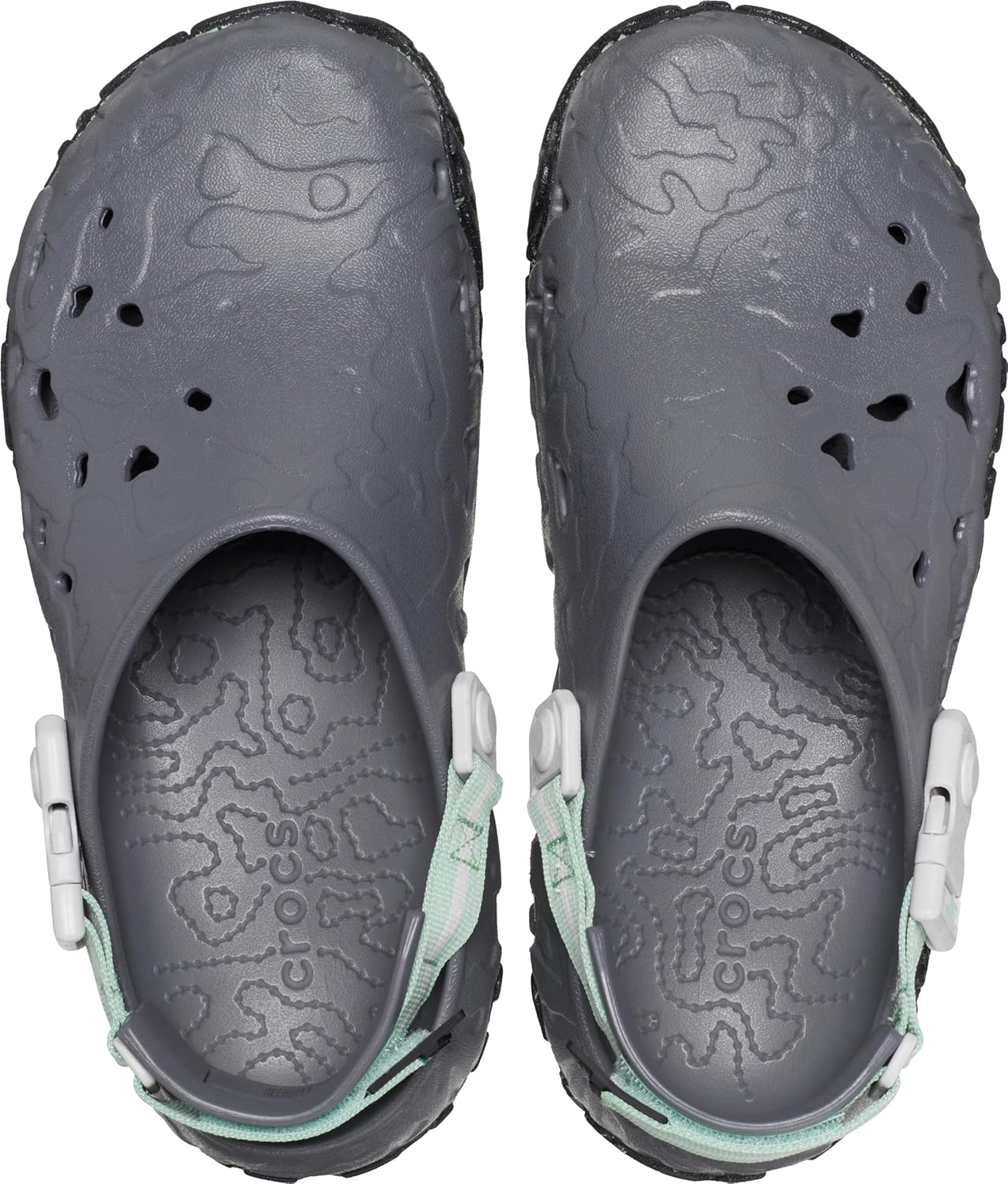 Сабо Унисекс Взрослые Сабо All-Terrain Atlas Crocs, серый — фото 4