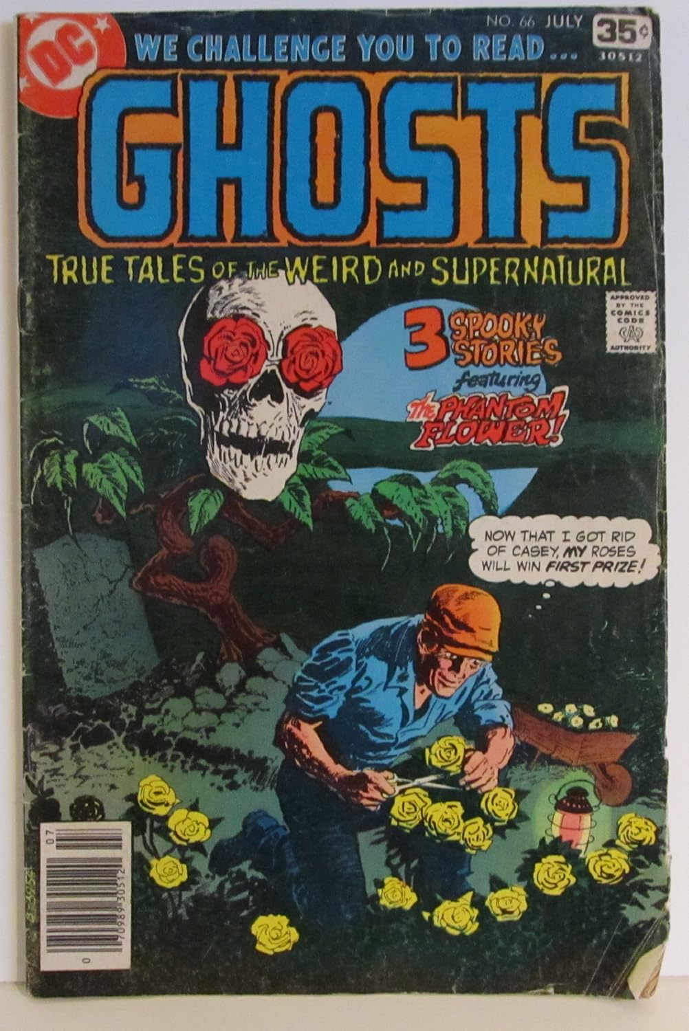 

Ghosts True Tales of the Weird and Supernatural Vol. 8 No. 66 1978 (DC Comics)