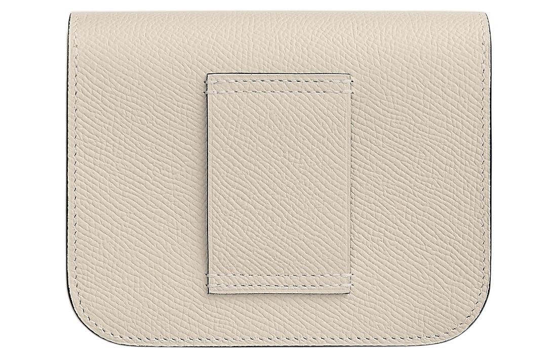 Кардхолдер Constance Slim Epsom Calfskin, поясная сумка Regular для женщин HERMES — фото 2
