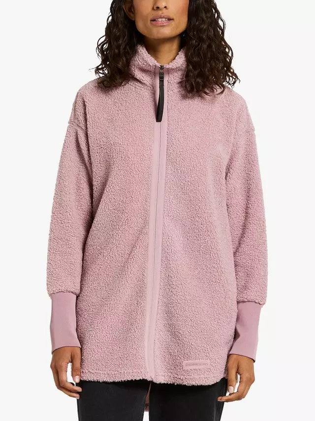 

Куртка Didriksons Tola Full Zip Fleece, цвет oyster/lilac