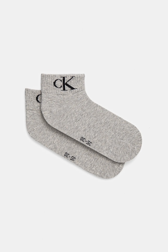 

Носки 2 пары Calvin Klein Jeans, серый