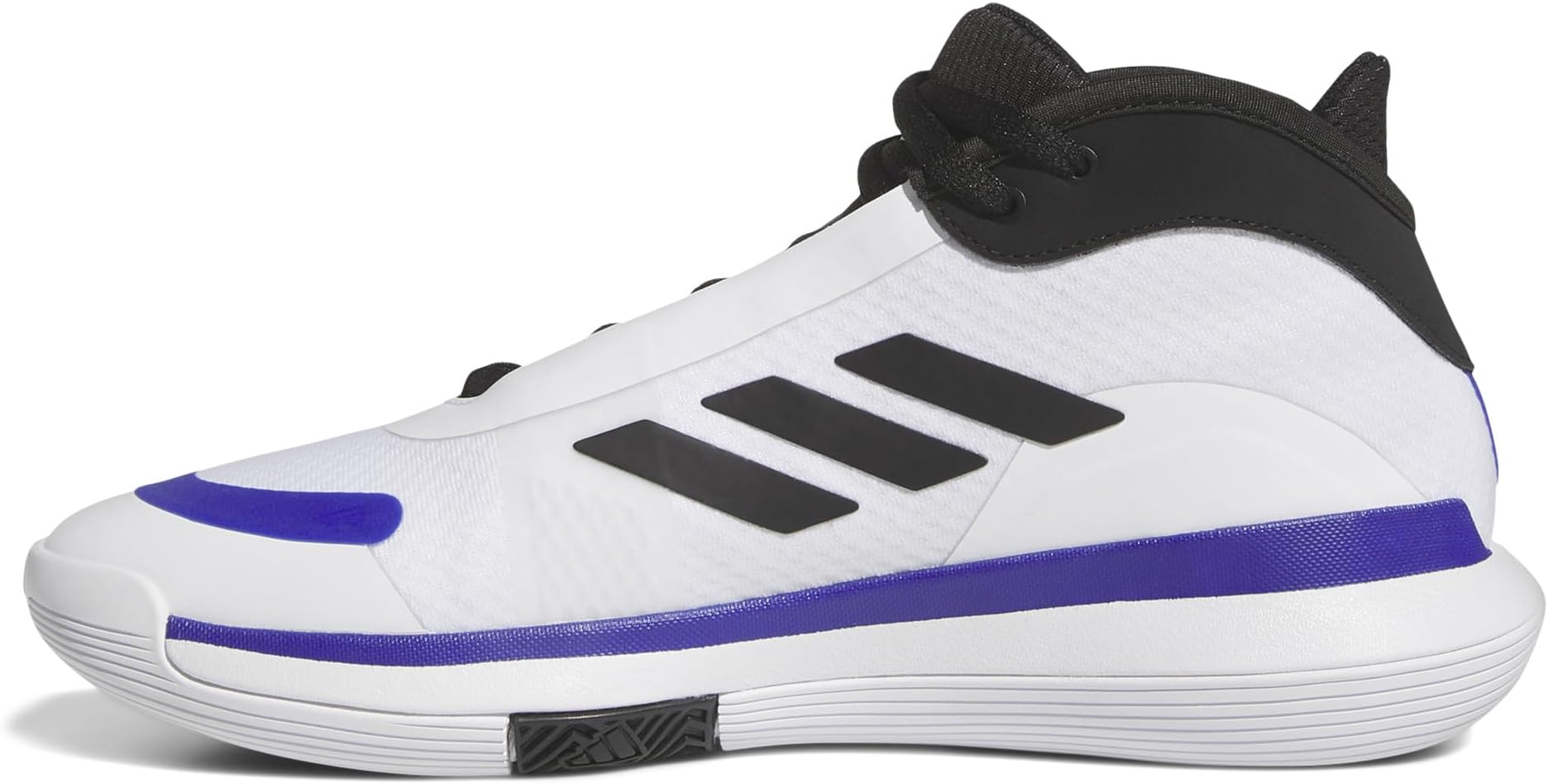 Кроссовки adidas Bounce Legends Low Trainers, цвет White/Black/Lucid Blue — фото 4