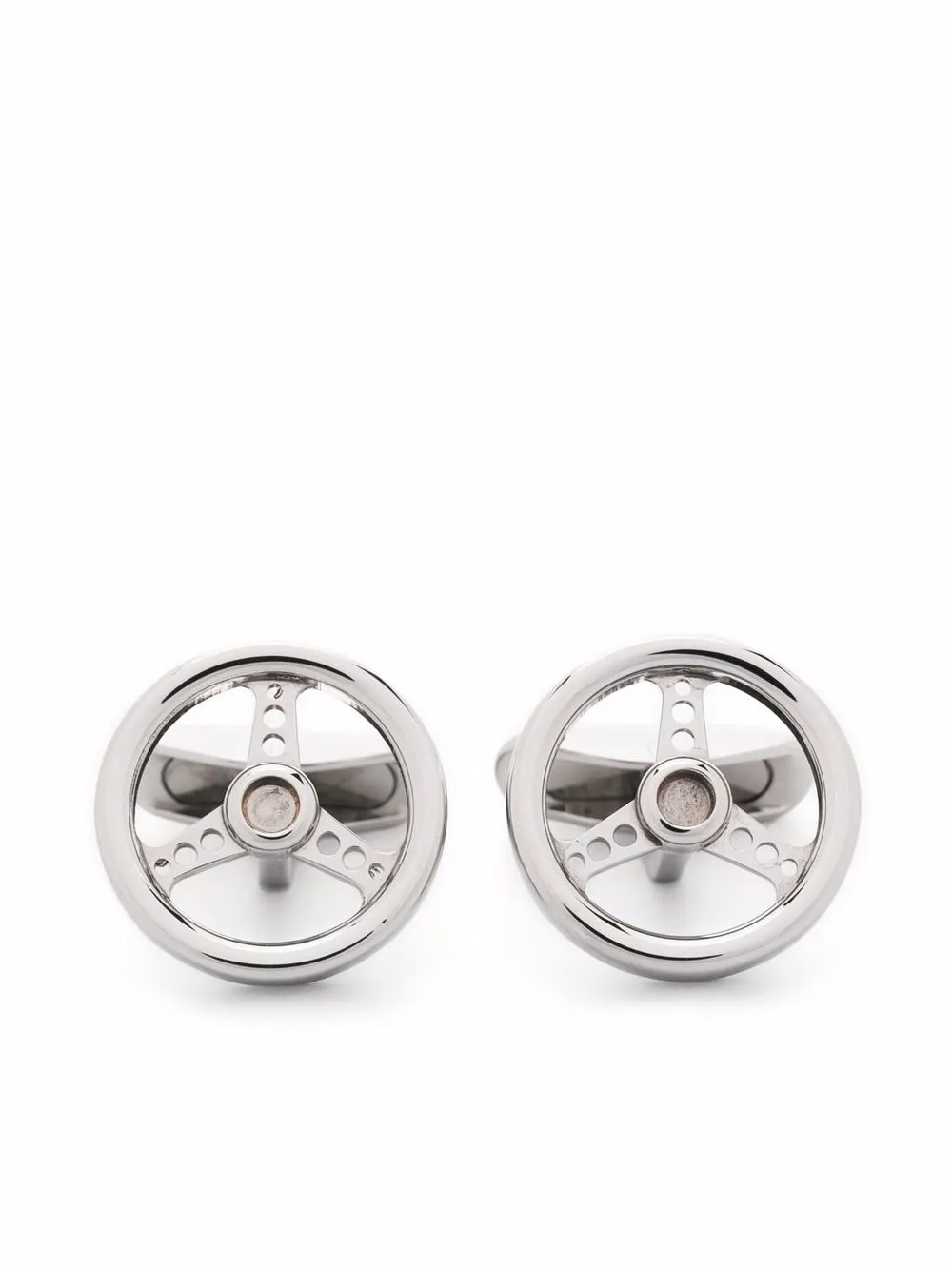 

Запонки Racing Steering Wheel CHOPARD, серебяный