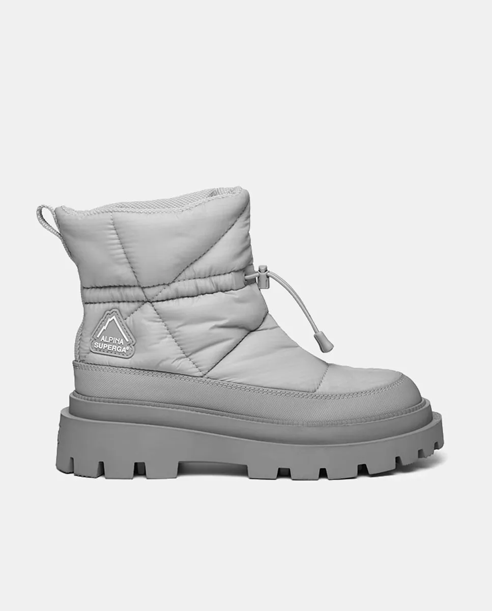 Женские ботинки с эластичной застежкой Superga, серый