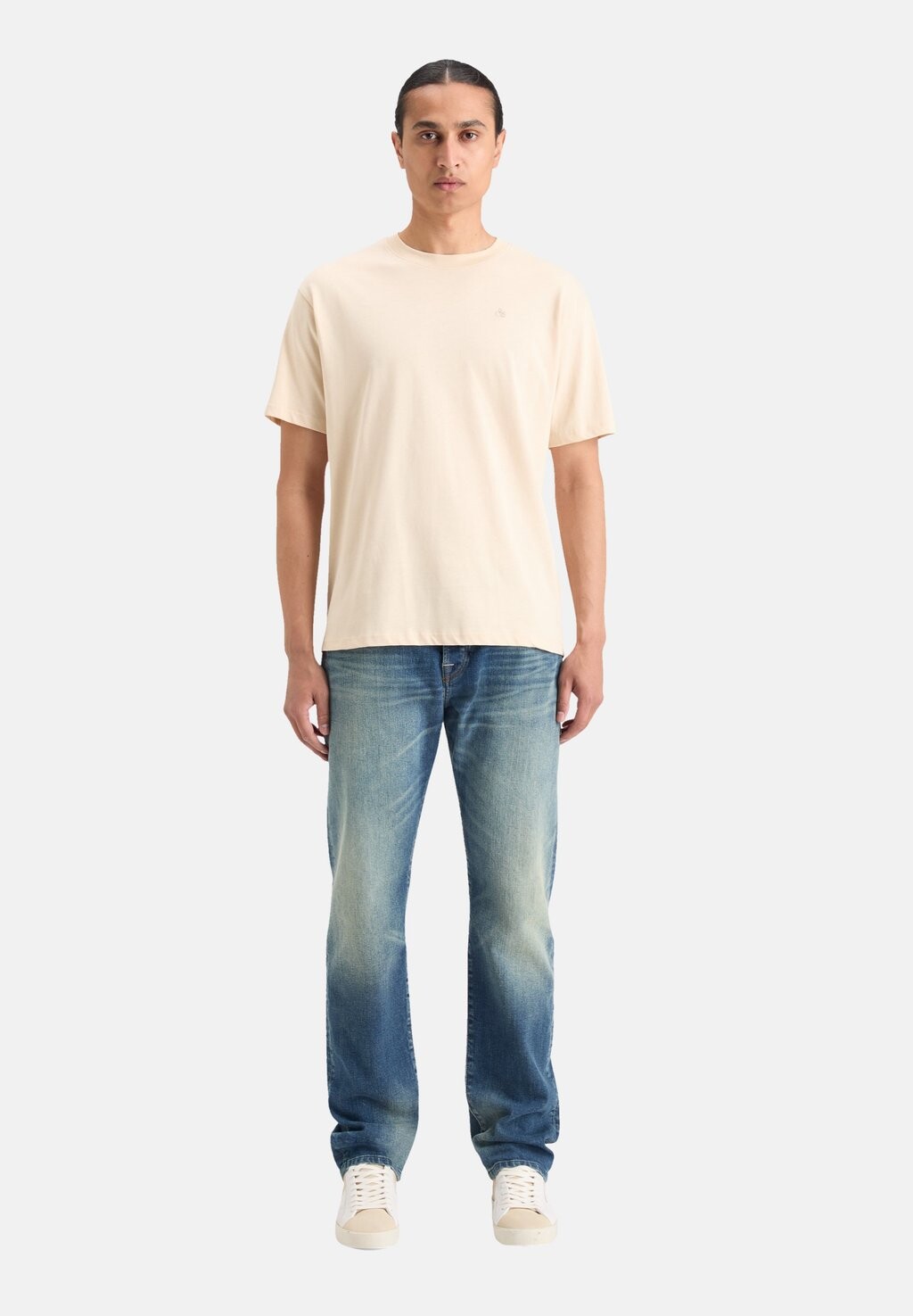 

Базовая футболка REGULAR FIT Scotch & Soda, молочный