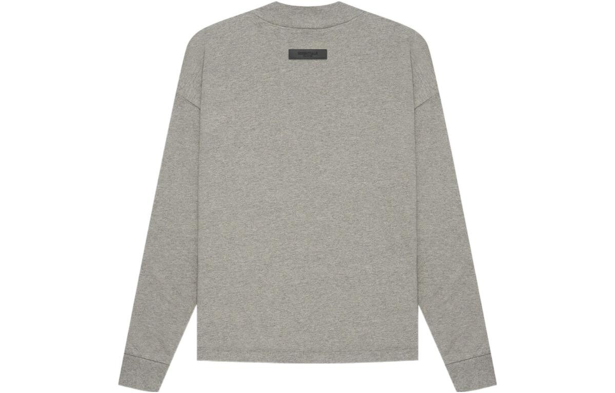 Футболка SS22 унисекс темно-овсяная Fear Of God Essentials, серый — фото 2