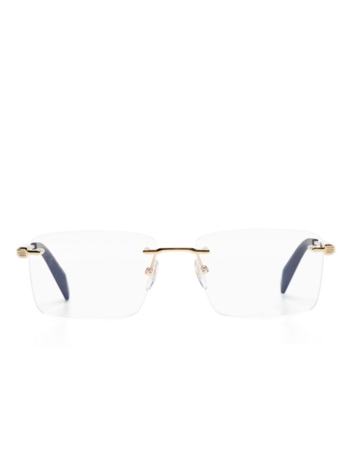 

Chopard Eyewear очки VCHG18 в безободковой оправе с логотипом, золотистый