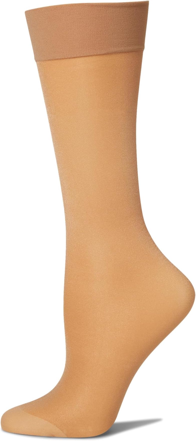 

Носки Wolford Satin Touch 20 Knee-Highs, цвет Gobi