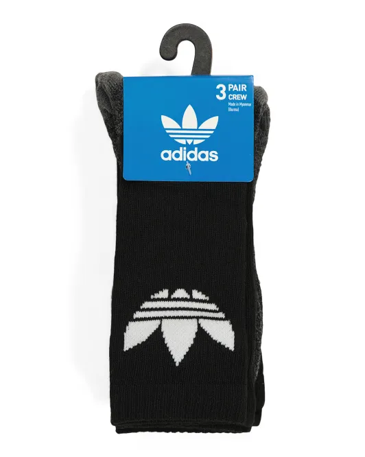 

3 пары носков Originals Base Crew Adidas, черный