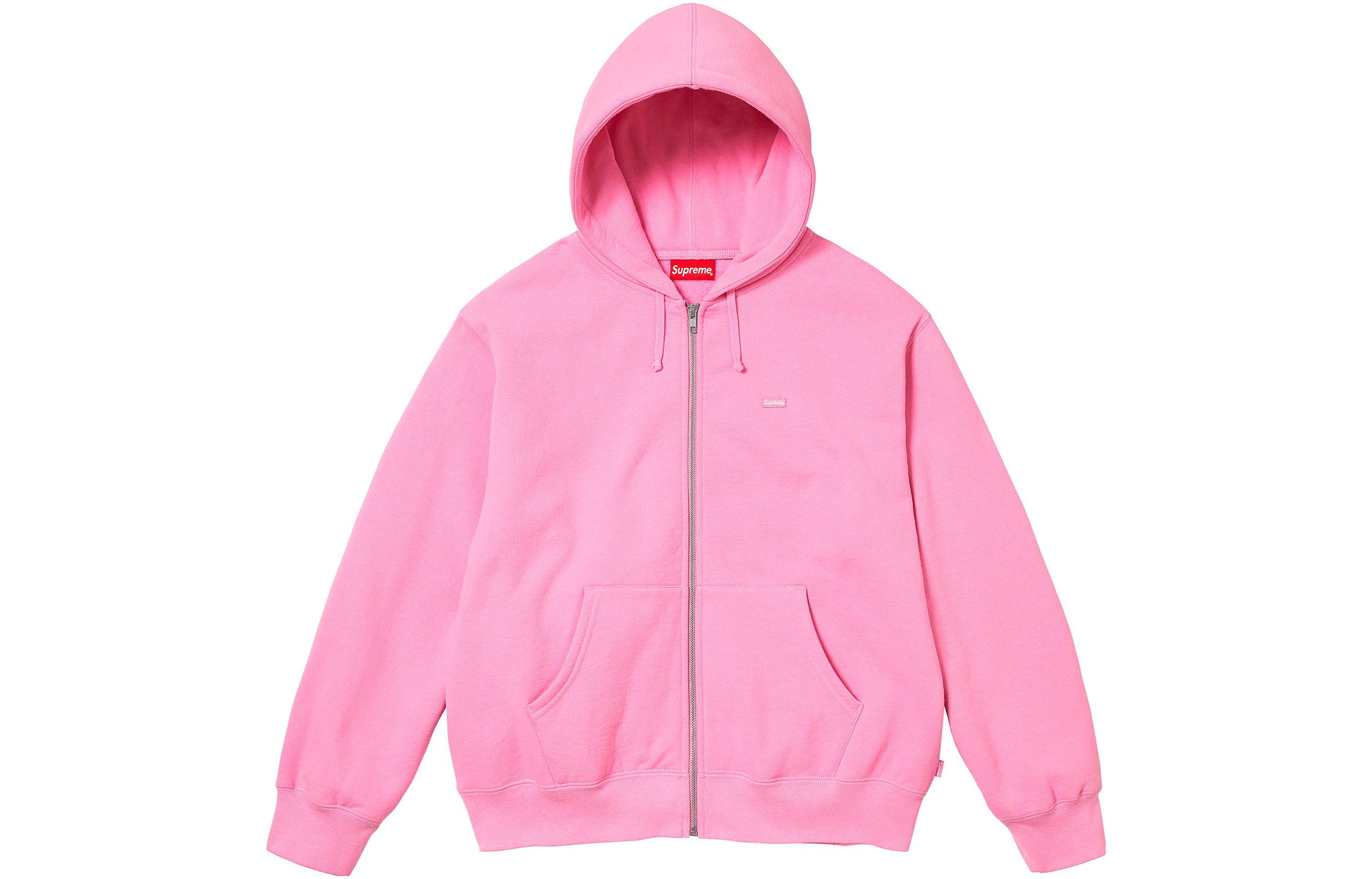 Футболка с капюшоном на молнии Supreme, цветочный принт — фото 3